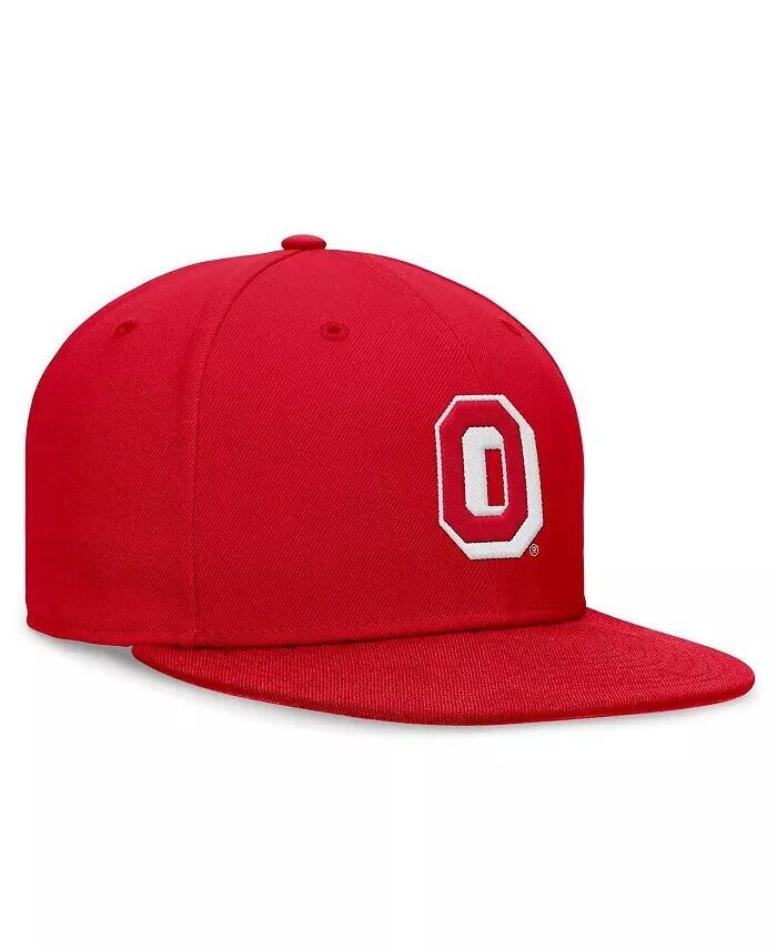 

Мужская шляпа Scarlet Ohio State Buckeyes Legacy True Fit Fit Nike, красный