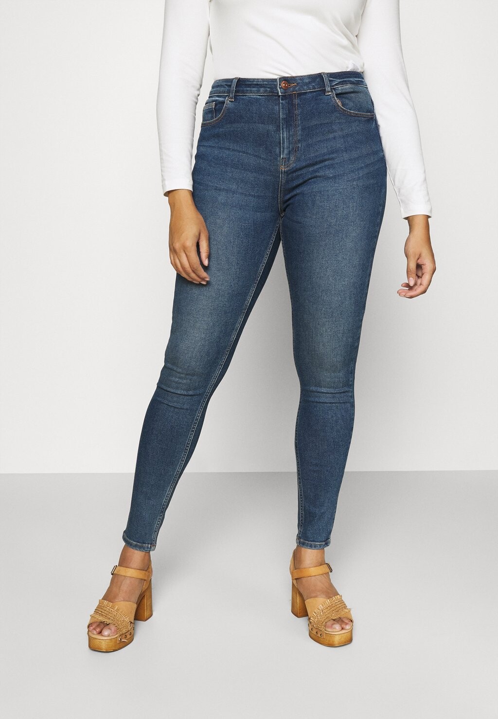 

Джинсы Skinny Fit Pieces Curve