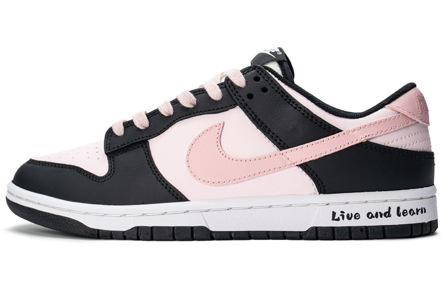 

Кроссовки для скейтбординга Dunk Unisex Low-Top Core Black / Cloud White / Team Shock Pink 2 Nike