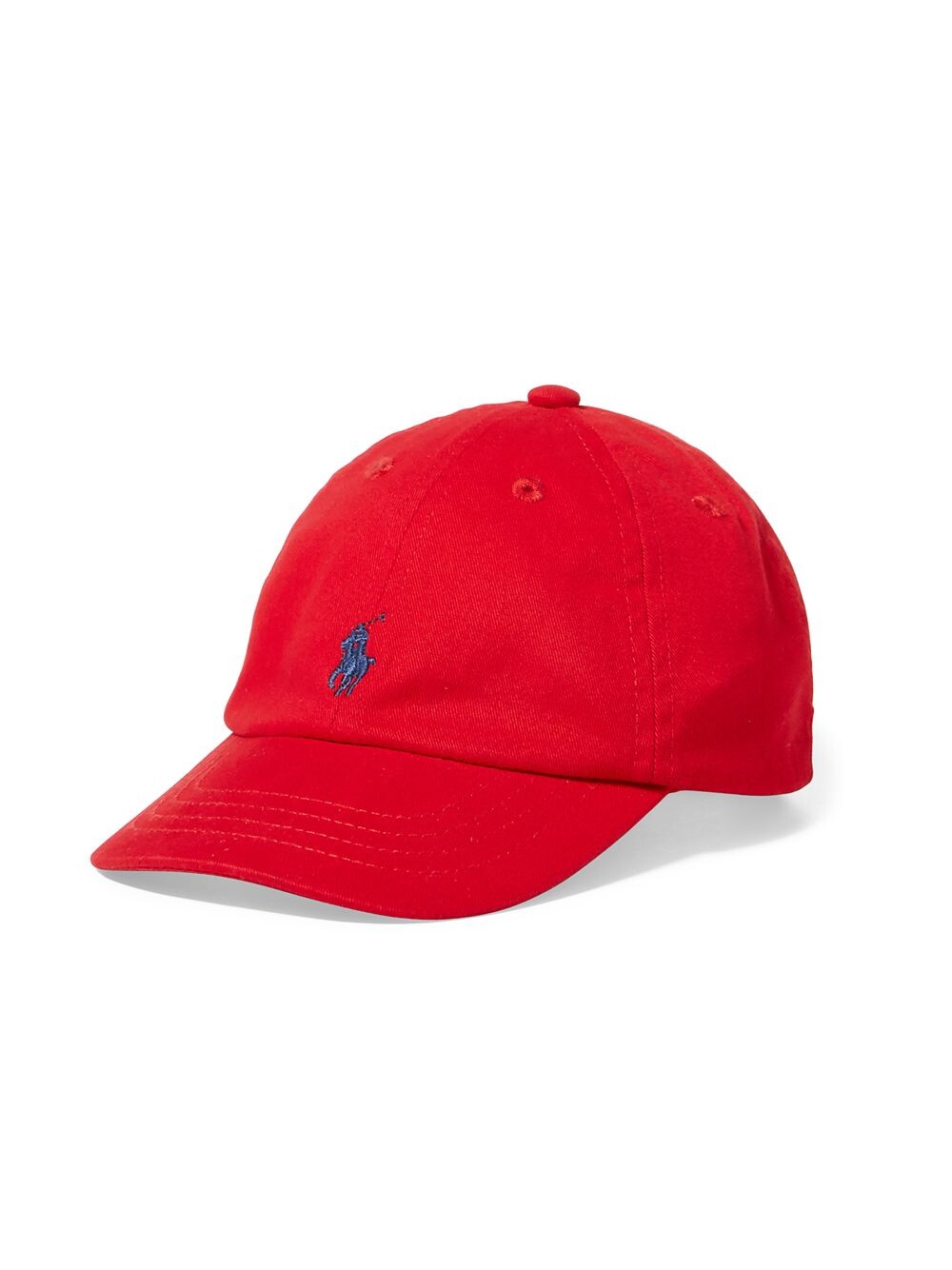 

Детская хлопковая бейсболка чинос Polo Ralph Lauren, красный