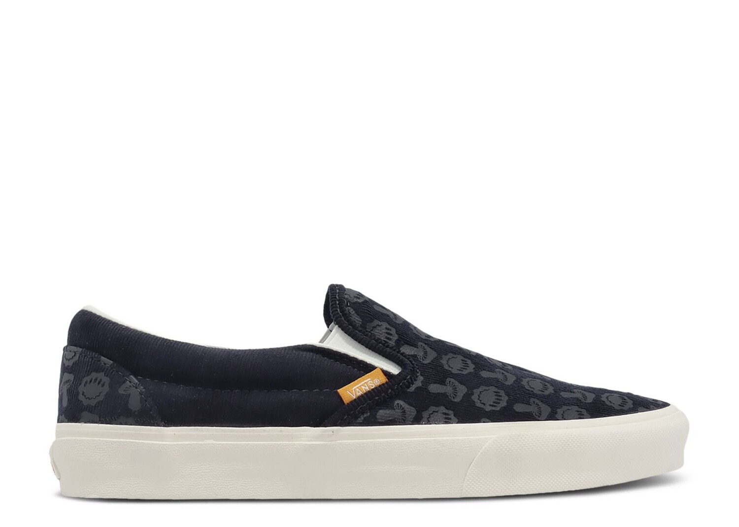 

Кроссовки Vans Classic Slip-On 'Trippy Cord - Dark Navy', синий