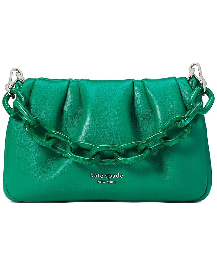 

Маленькая сумка через плечо Souffle из гладкой кожи kate spade new york, зеленый