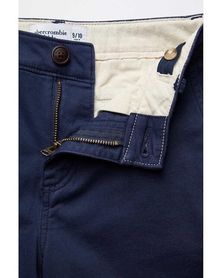 

Шорты Abercrombie Preppy Shorts, темно-синий