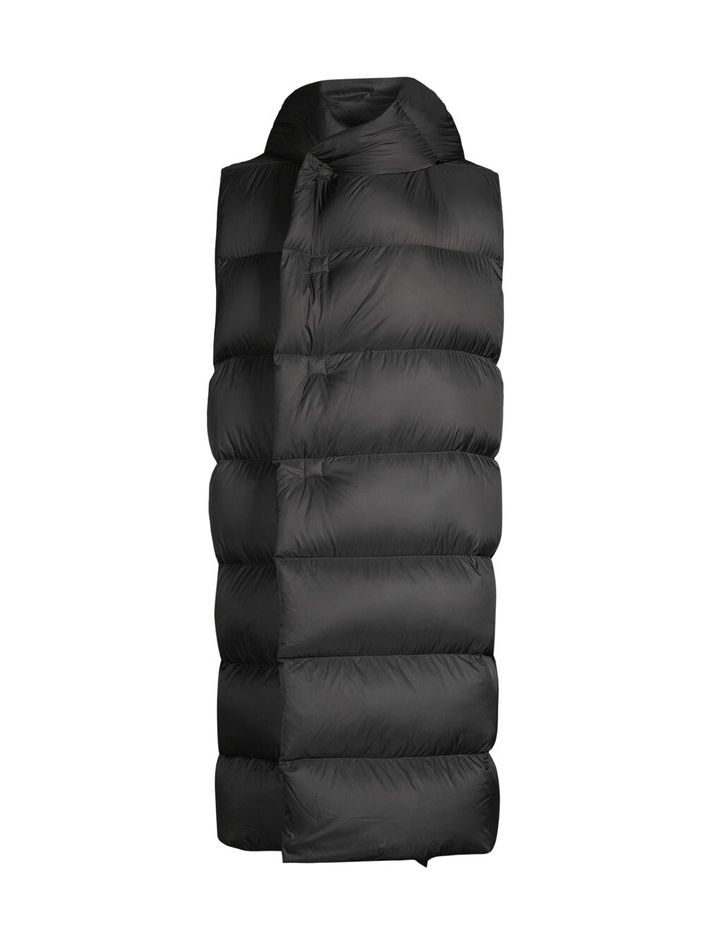 

Пуховик с капюшоном Rick Owens, черный