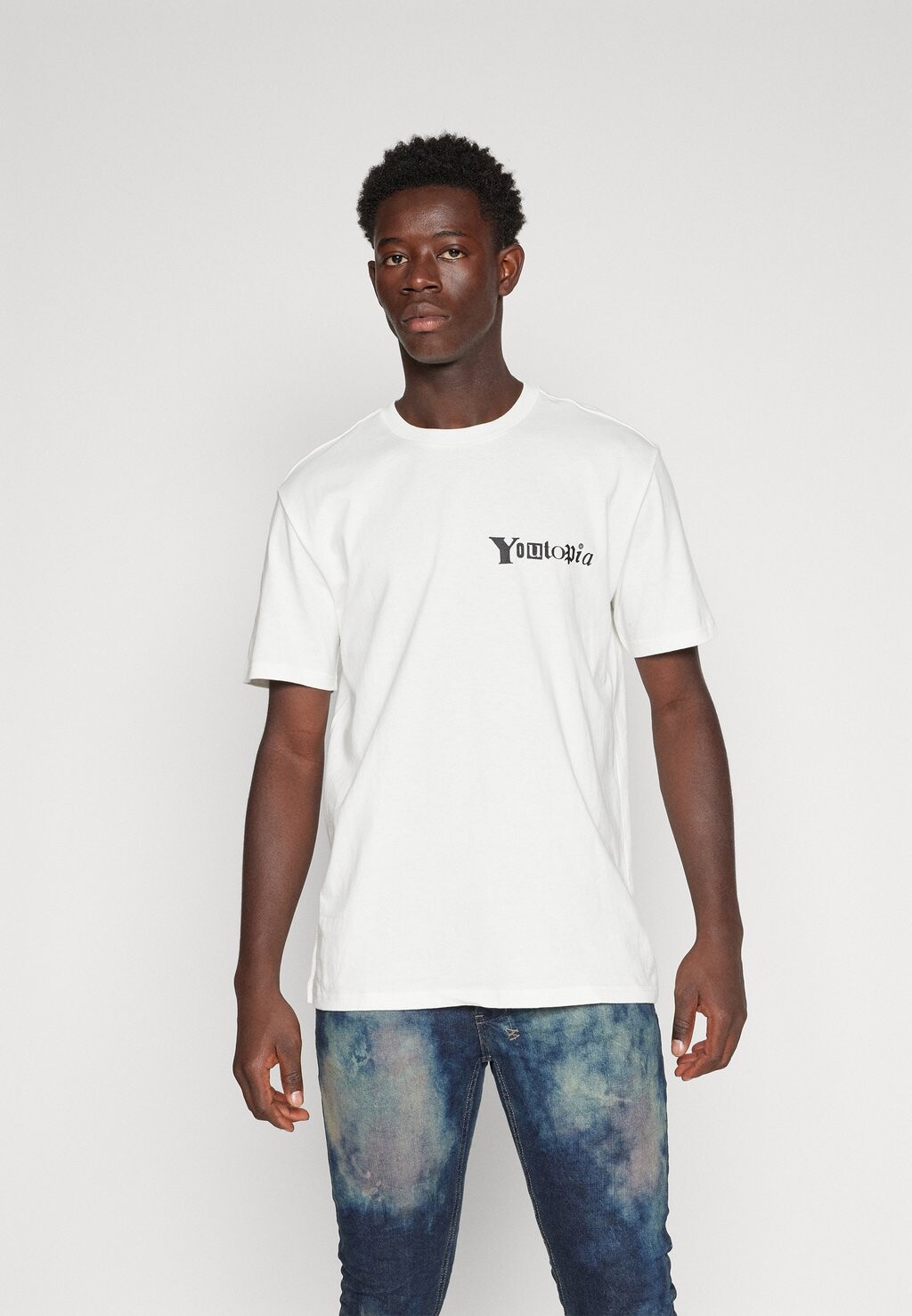

Футболка с принтом Youtopia Kash Tee Vintage Unisex Ksubi, белый