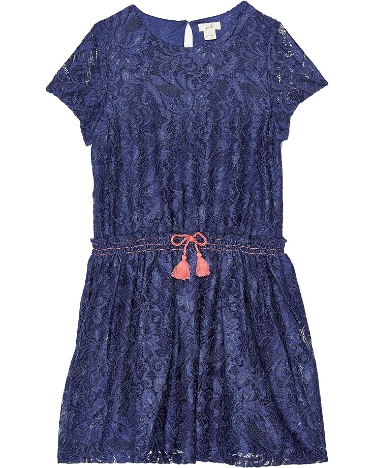 

Платье PEEK Lace Dress, темно-синий