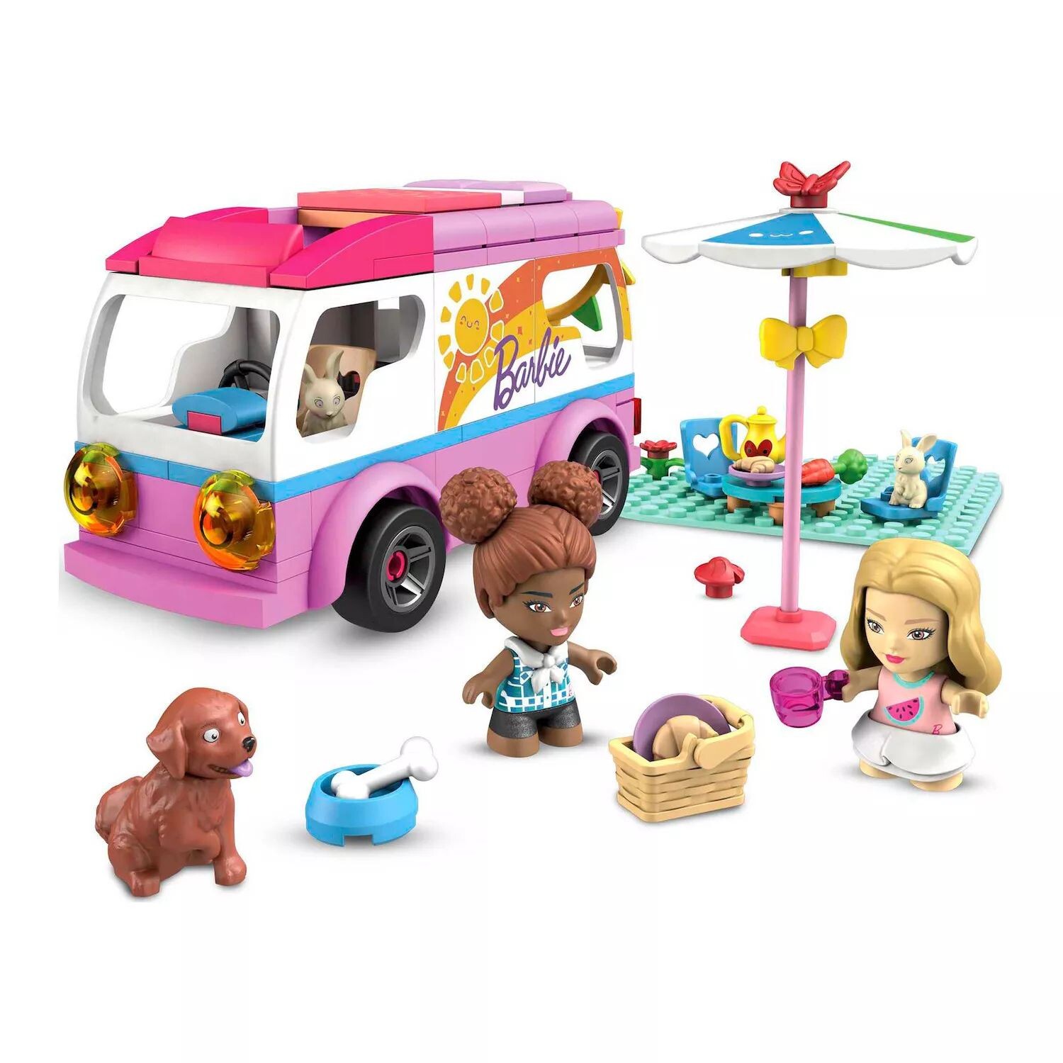 

Строительный набор Mega Bloks Mega Barbie Adventure DreamCamper (123 детали) Mega Bloks