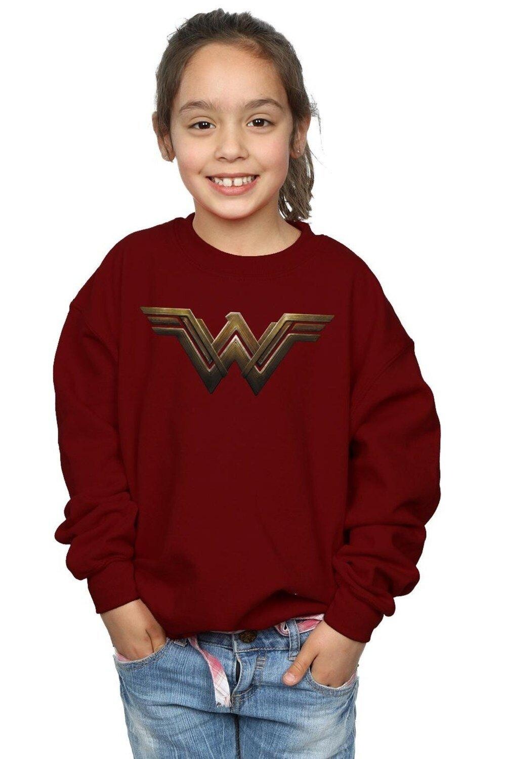 

Толстовка с логотипом Wonder Woman DC Comics, красный