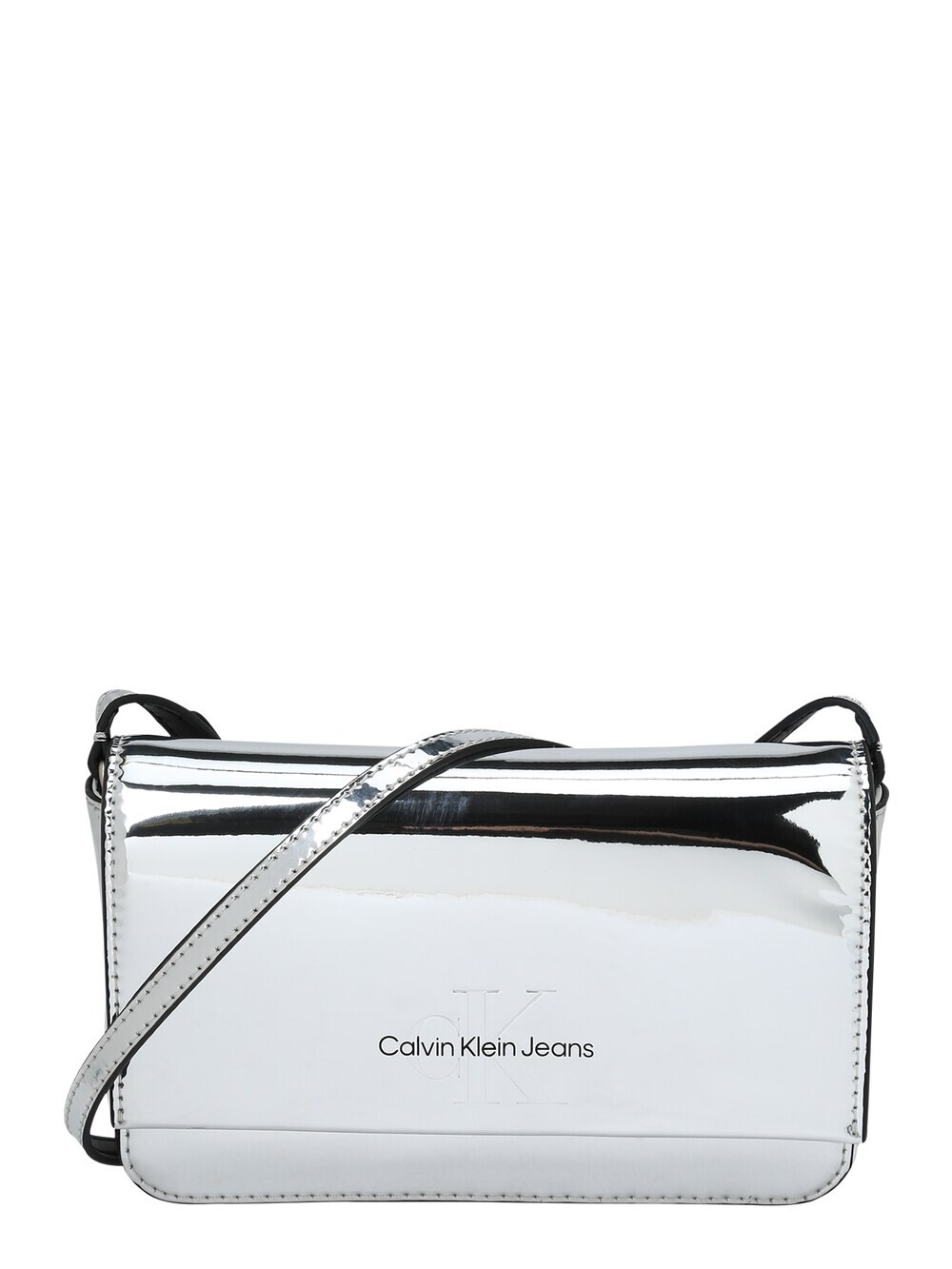 

Сумка через плечо Calvin Klein, серебристо-серый