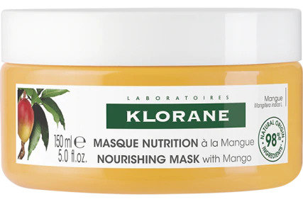 Интенсивно питательная маска с манго для сухих волос, 150 мл Pierre Fabre, Klorane