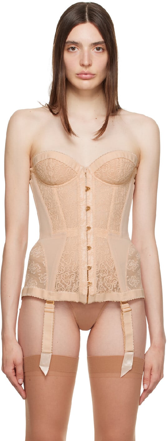 

Agent Provocateur Бежевый корсет Mercy