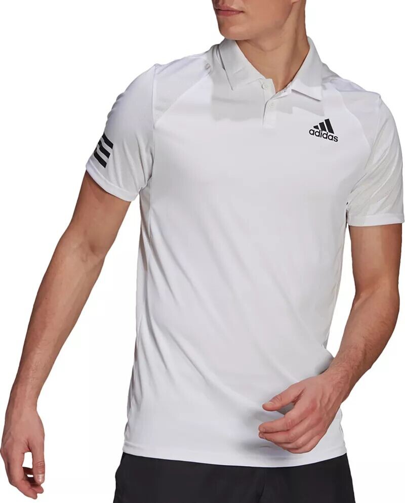 

Теннисная футболка-поло с 3 полосками Adidas Men's Club, мультиколор