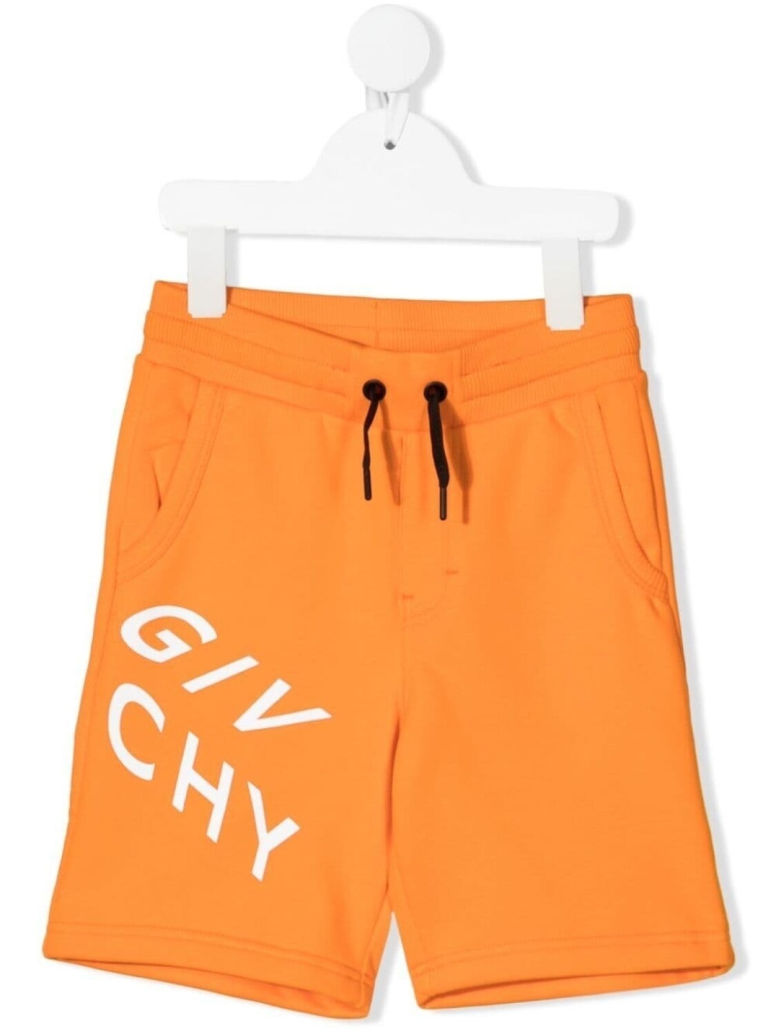 

Шорты с кулиской и логотипом Givenchy Kids, оранжевый