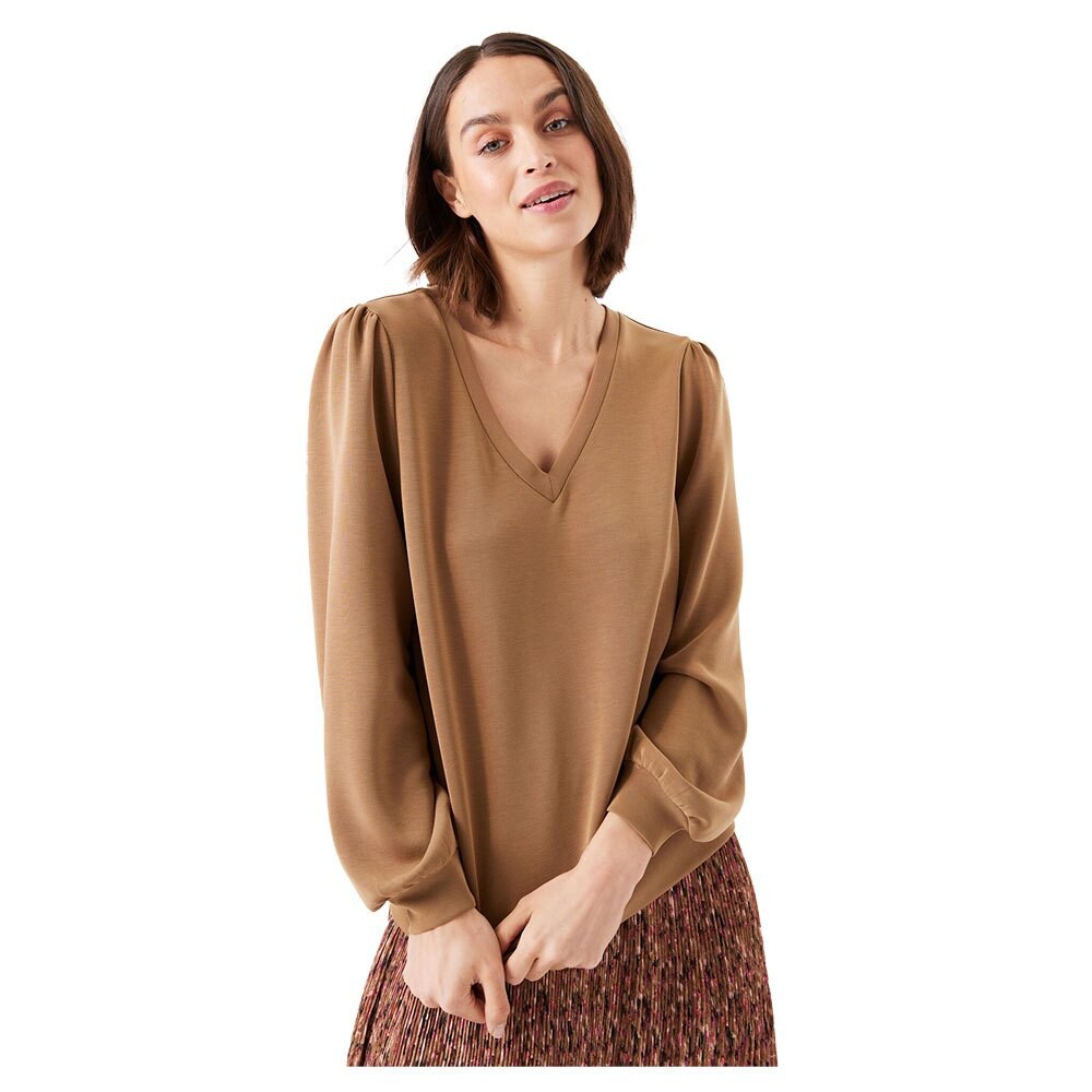 

Свитер Garcia H30261 V Neck, коричневый