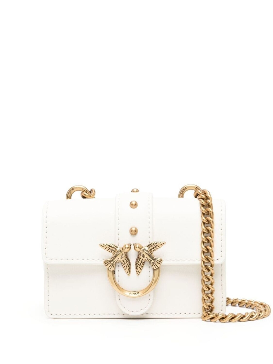 

PINKO сумка через плечо Love Mini, белый