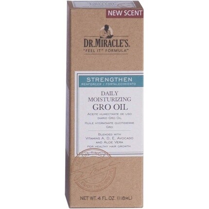 

Стимулирующее увлажняющее масло Gro, 4 унции, Dr. Miracle'S