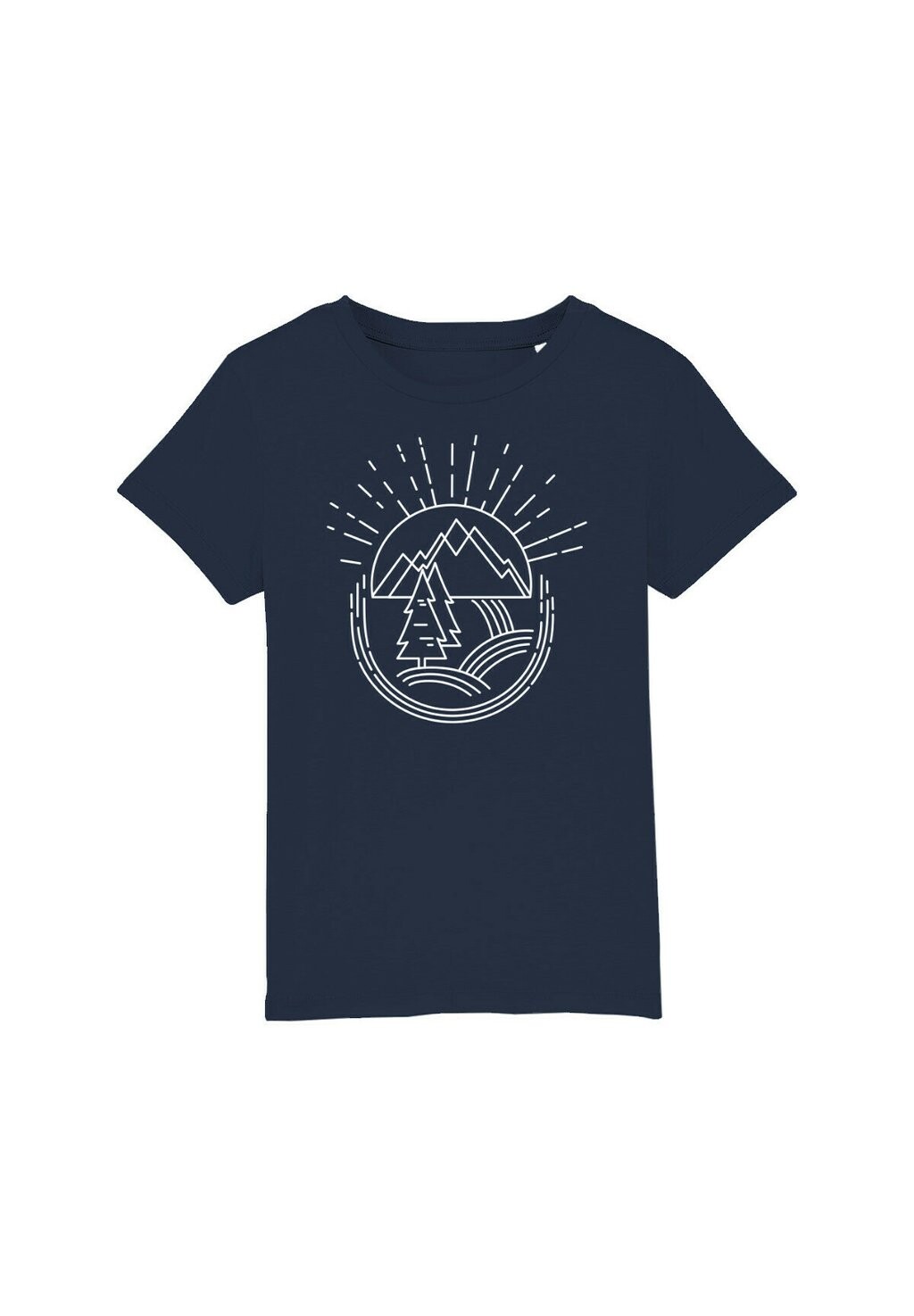 

Футболка с принтом NATUR IST SCHÖN Watapparel, цвет navy