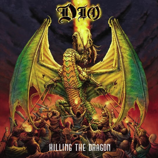 виниловая пластинка dio killing the dragon ограниченное издание красно оранжевый винил Виниловая пластинка Dio - Killing The Dragon (ограниченное издание, красно-оранжевый винил)