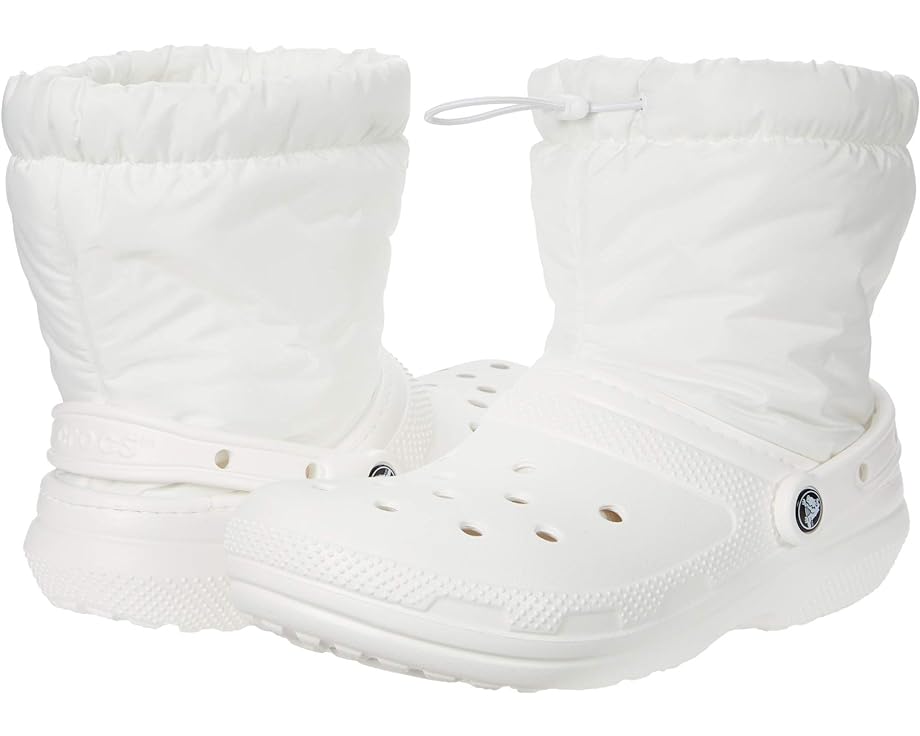 Ботинки Crocs Classic Lined Neo Puff Boot, цвет White/White ботинки classic lined neo puff boot crocs синий