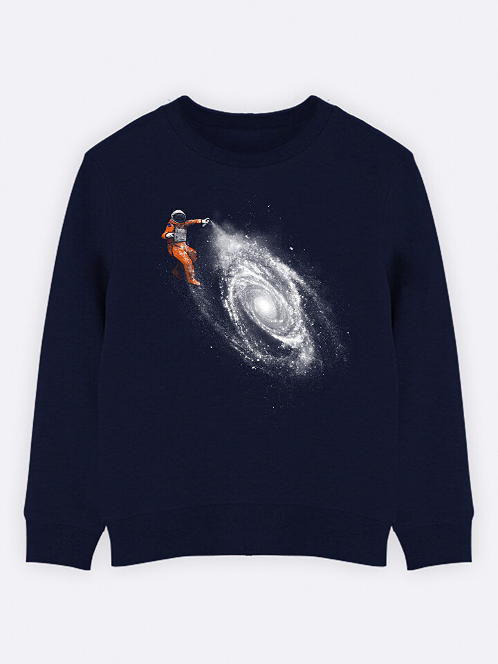 

Толстовка WOOOP Space art, темно синий