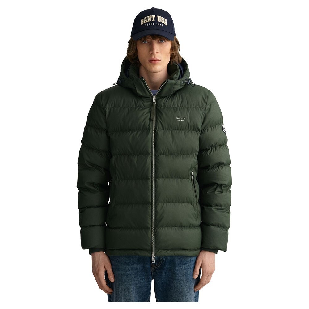 

Куртка Gant D1 Active Cloud Padded, зеленый