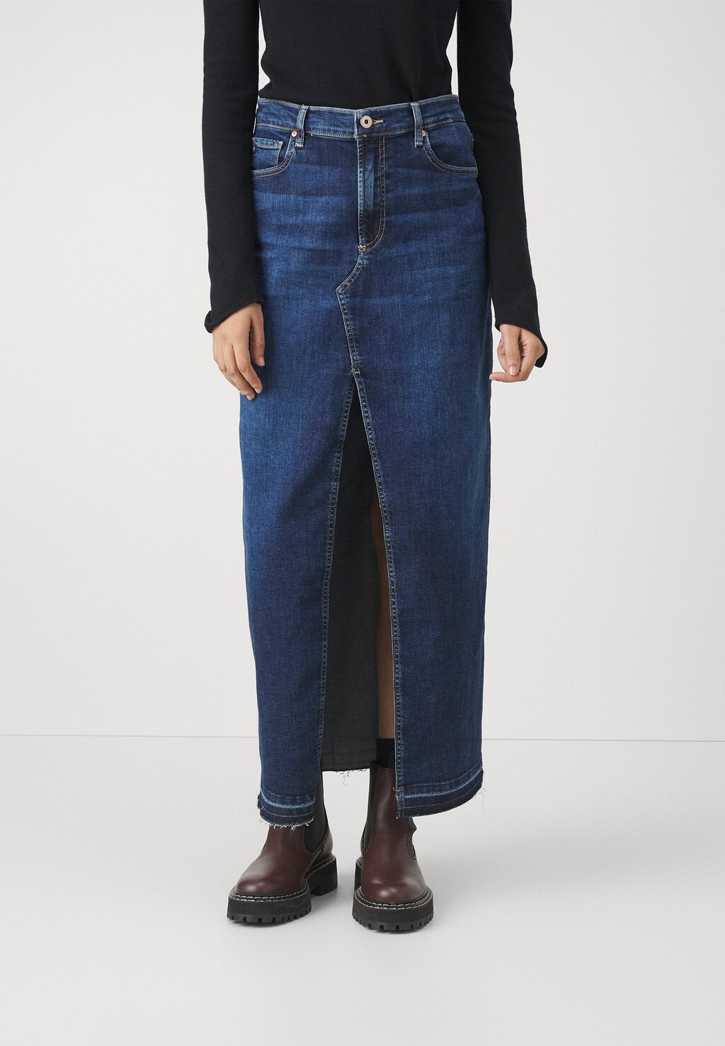 

Топ Vaquera AG Jeans ДЛИННАЯ ЮБКА, цвет blue denim