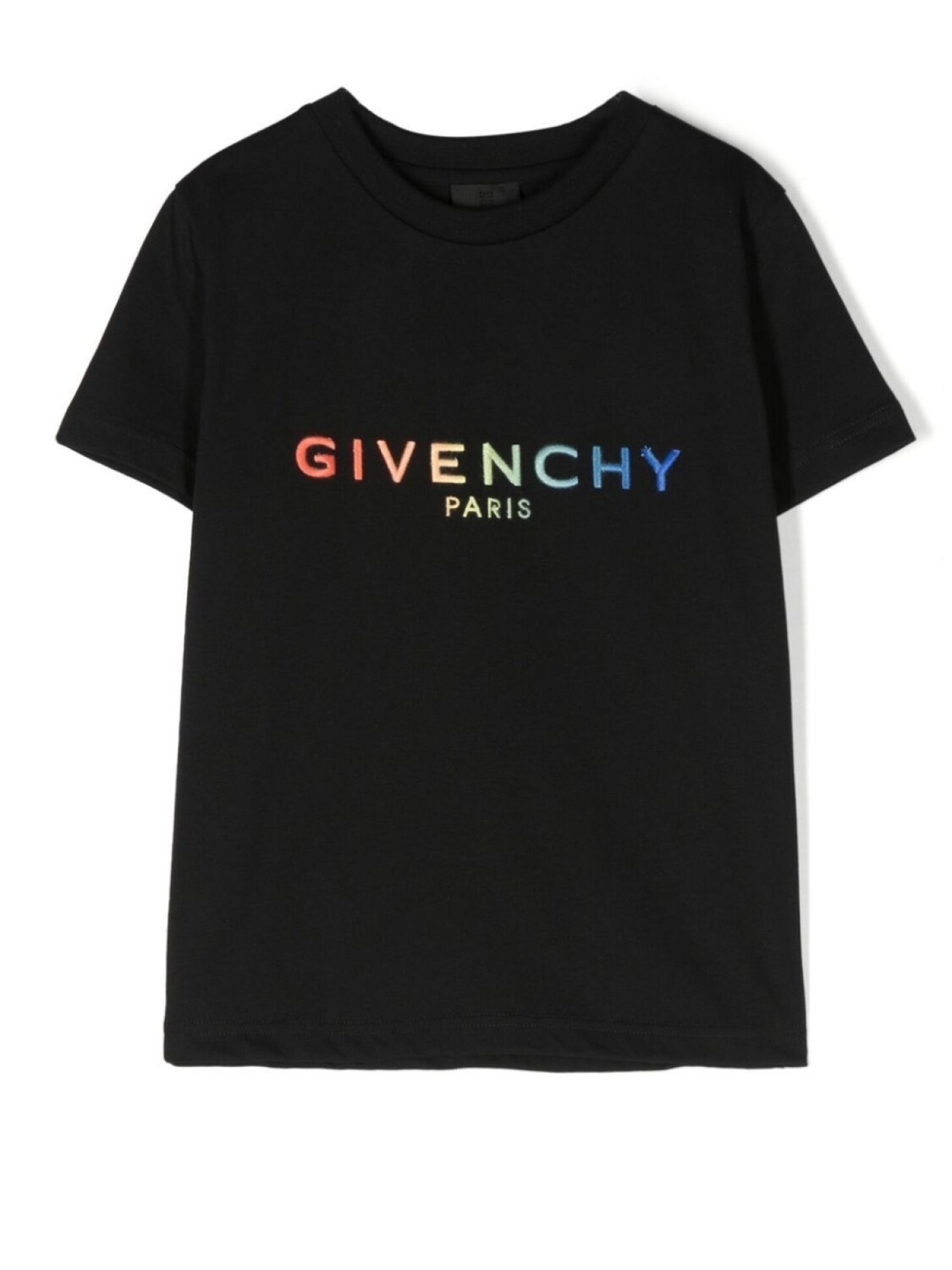 

Givenchy Kids gradient logo-print T-shirt, черный