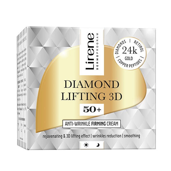 Алмазный Лифтинг 3D 50+ 50 мл Lirene цена и фото