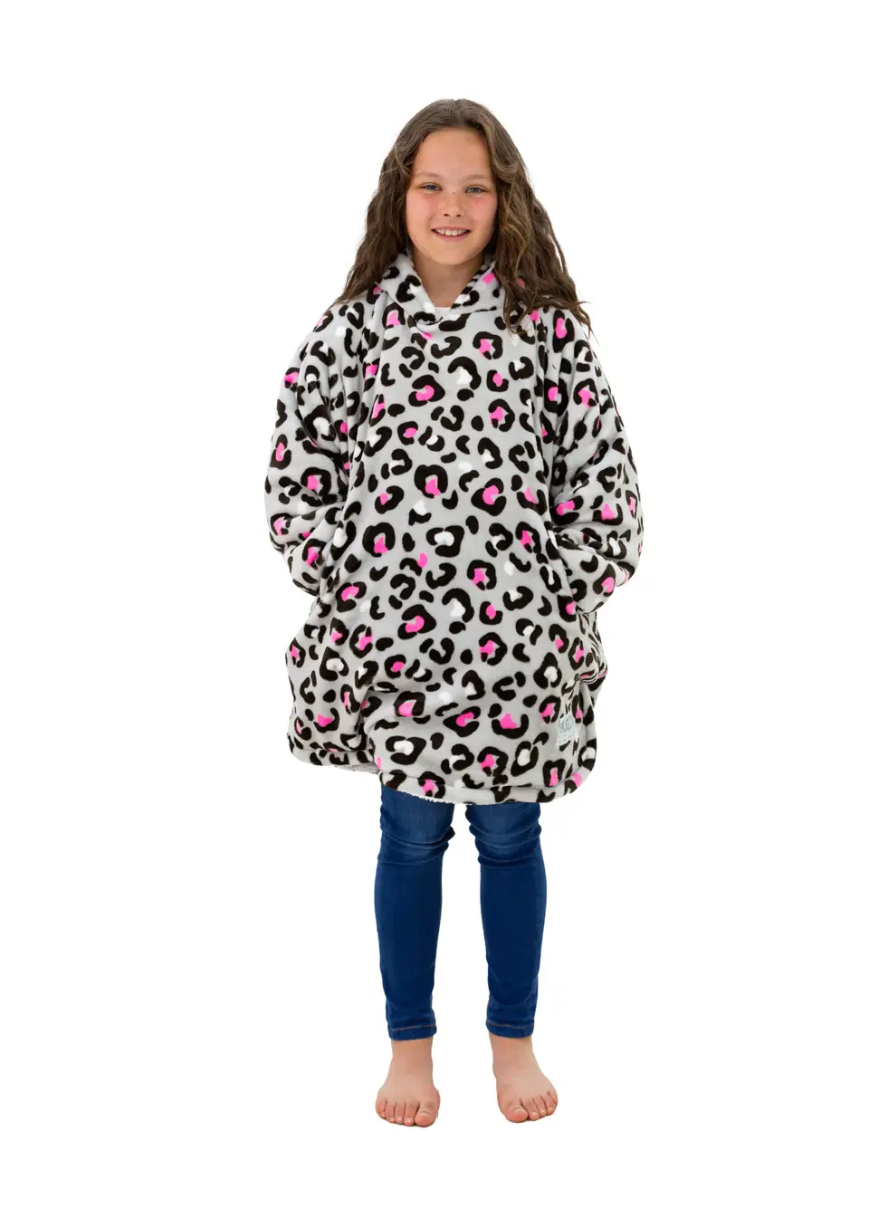 

Hugzee Флисовая куртка Neon Leopard
