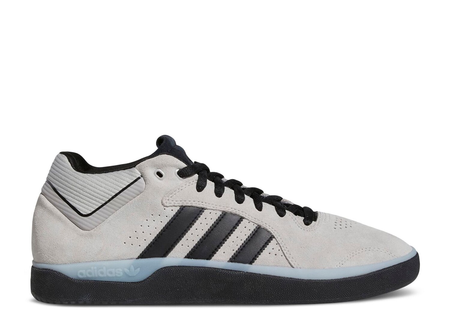 Кроссовки adidas Tyshawn 'Grey Black', серый