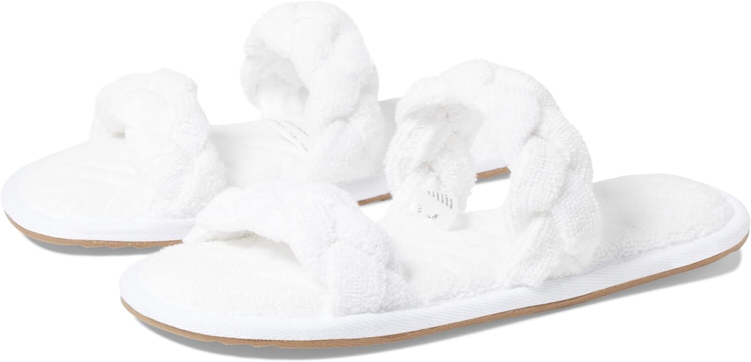 

Тапочки TowelTerry Braided Slipper Barefoot Dreams, цвет Sea Salt