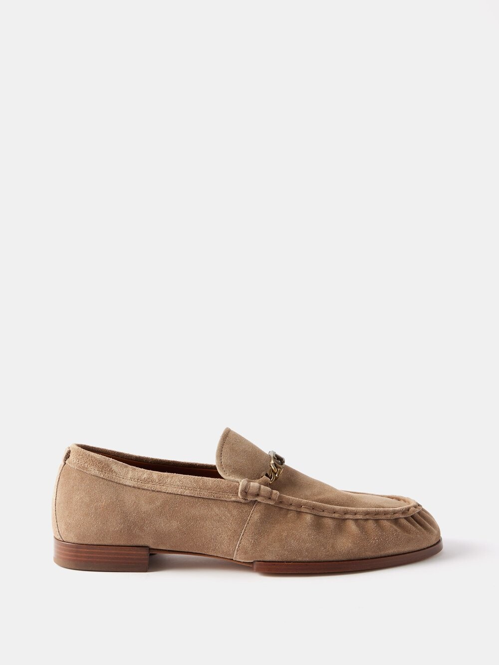 

Замшевые лоферы Tod'S, бежевый