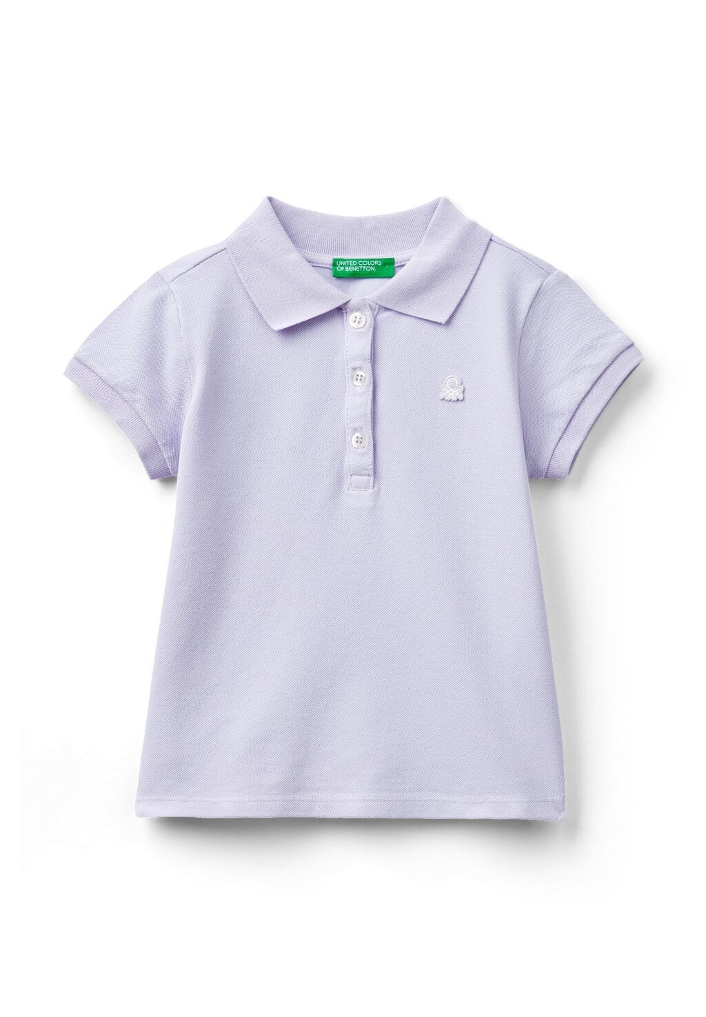 

Рубашка-поло Regular Fit United Colors of Benetton, фиолетовый