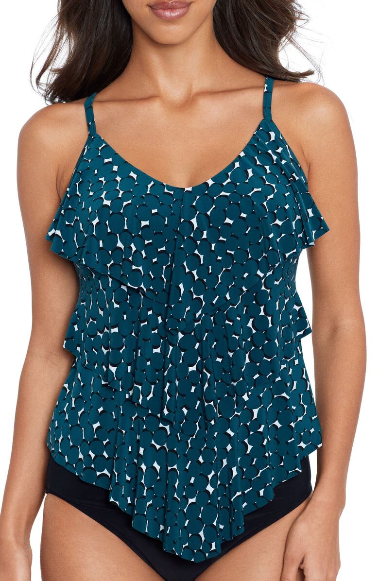 

Топ Rita Tankini в горошек Shadow MAGICSUIT