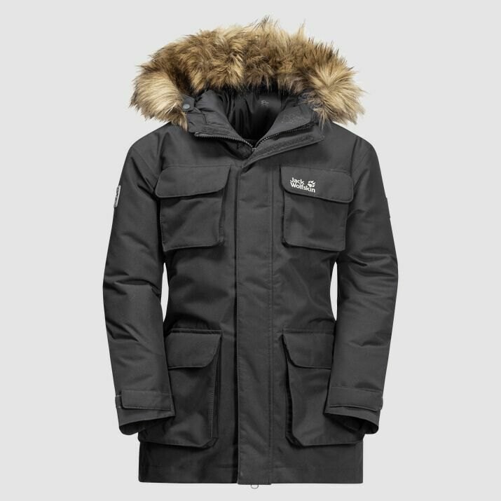 

Куртка Jack Wolfskin Snow Explorer K, серый