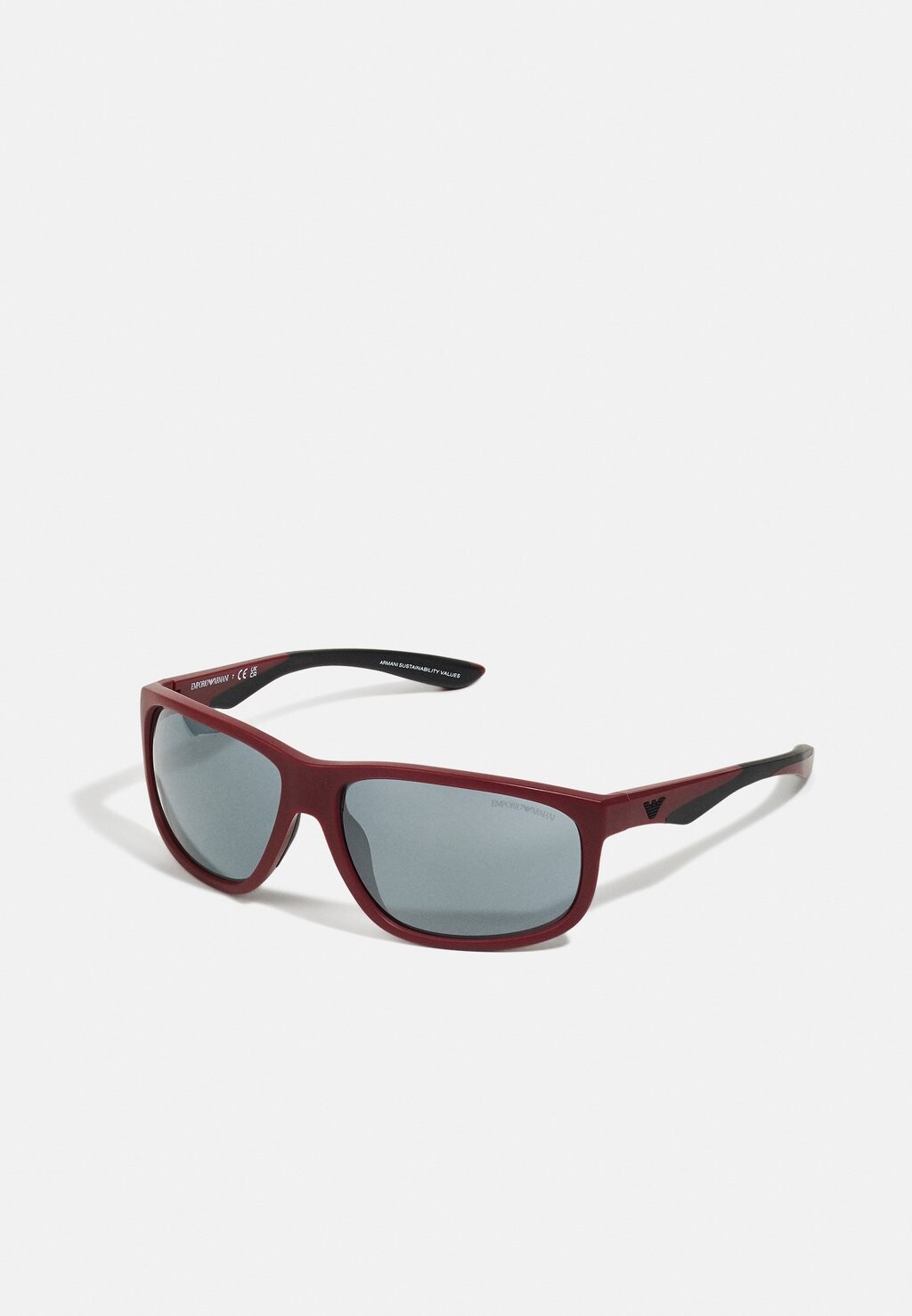 

Солнцезащитные очки Emporio Armani, цвет bordeaux