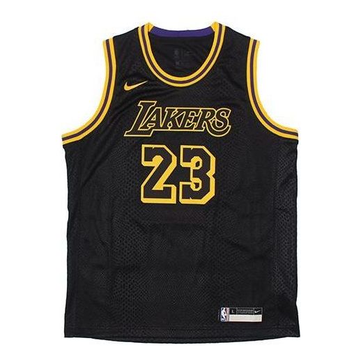 Майка (PS) Nike x NBA LA Lakers Jerseys 'LeBron James 23', черный nba youth 30 curry basketball jersey 23 james jordan breathable embroidery kids jerseys durant