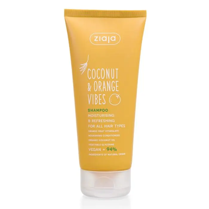 

Шампунь coconut & orange champú hidratante Ziaja, объем 200 мл