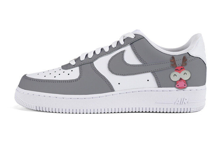 

Кроссовки Nike Air Force 1 Skateboarding Shoes Men Low-top Dark Gray, темно-серый