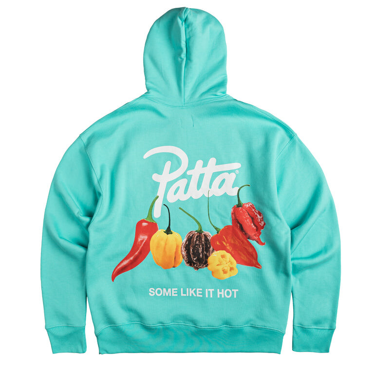 Толстовка Some Like It Hot Boxy Hooded Patta, синий