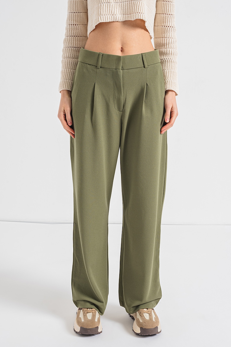 Широкие брюки с карманами Jdy, зеленый