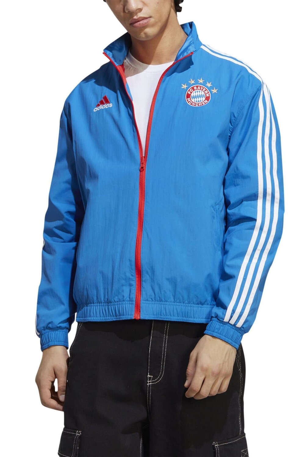 

Двусторонняя с мотивом гимна ФК Бавария adidas, синий