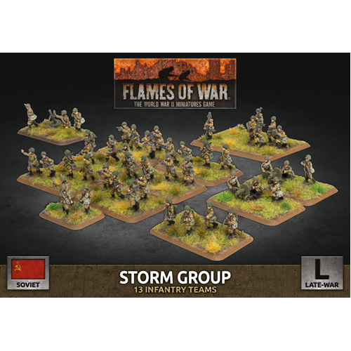 Фигурки Flames Of War: Storm Group (X50 Figs Plastic)
