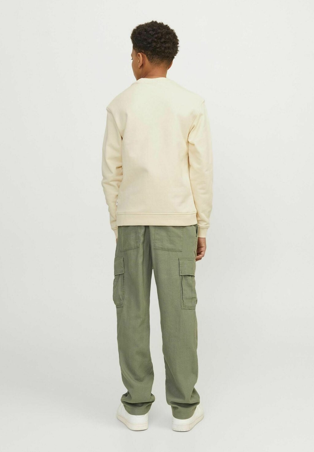

Свитшот Mit Rundhals Jack & Jones, сливочный