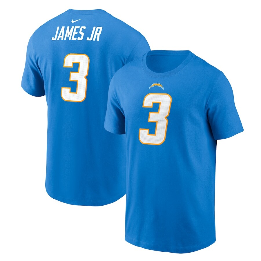 

Футболка с именем и номером Nike Los Angeles Chargers, синий