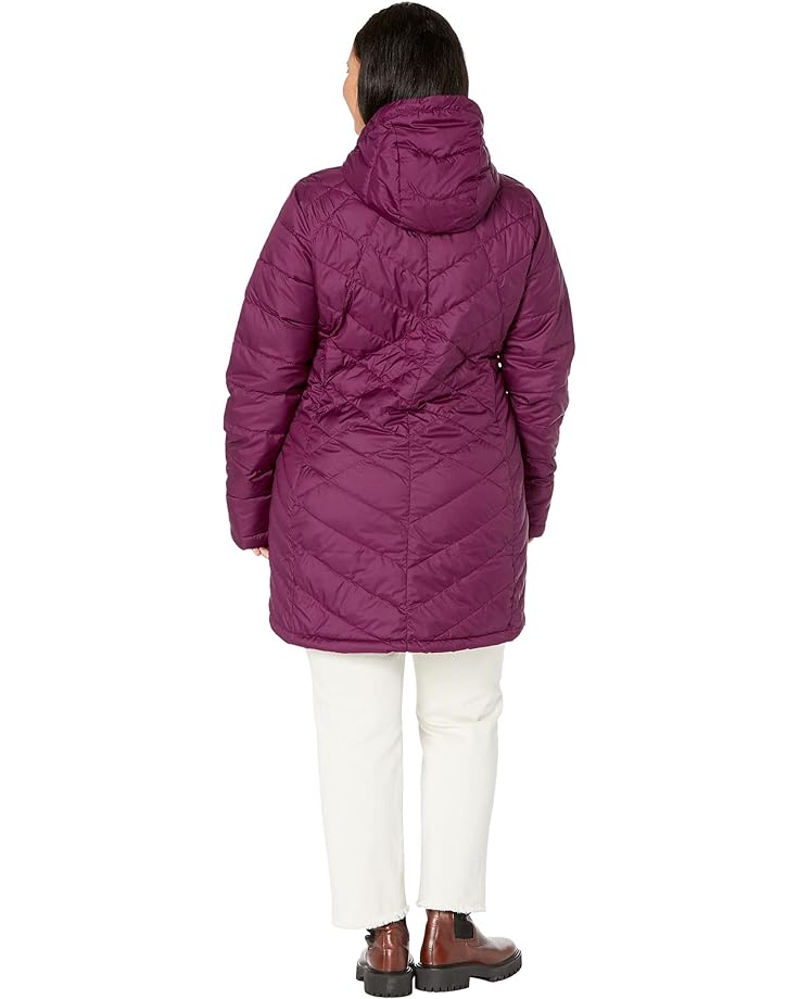 

Куртка Columbia Heavenly Long Hooded Jacket, цвет Marionberry