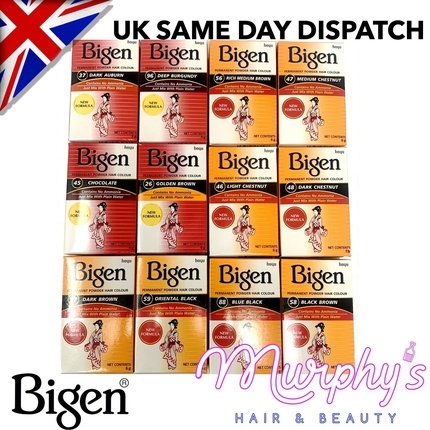 Перманентная краска для волос Bigen - Великобритания, Bigben