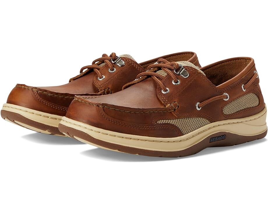 

Туфли Sebago Clovehitch II FGL Waxed, цвет Brown Tan
