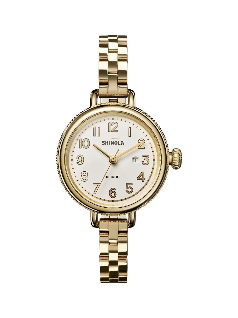 

Часы-браслет из нержавеющей стали Birdy Shinola, золотой
