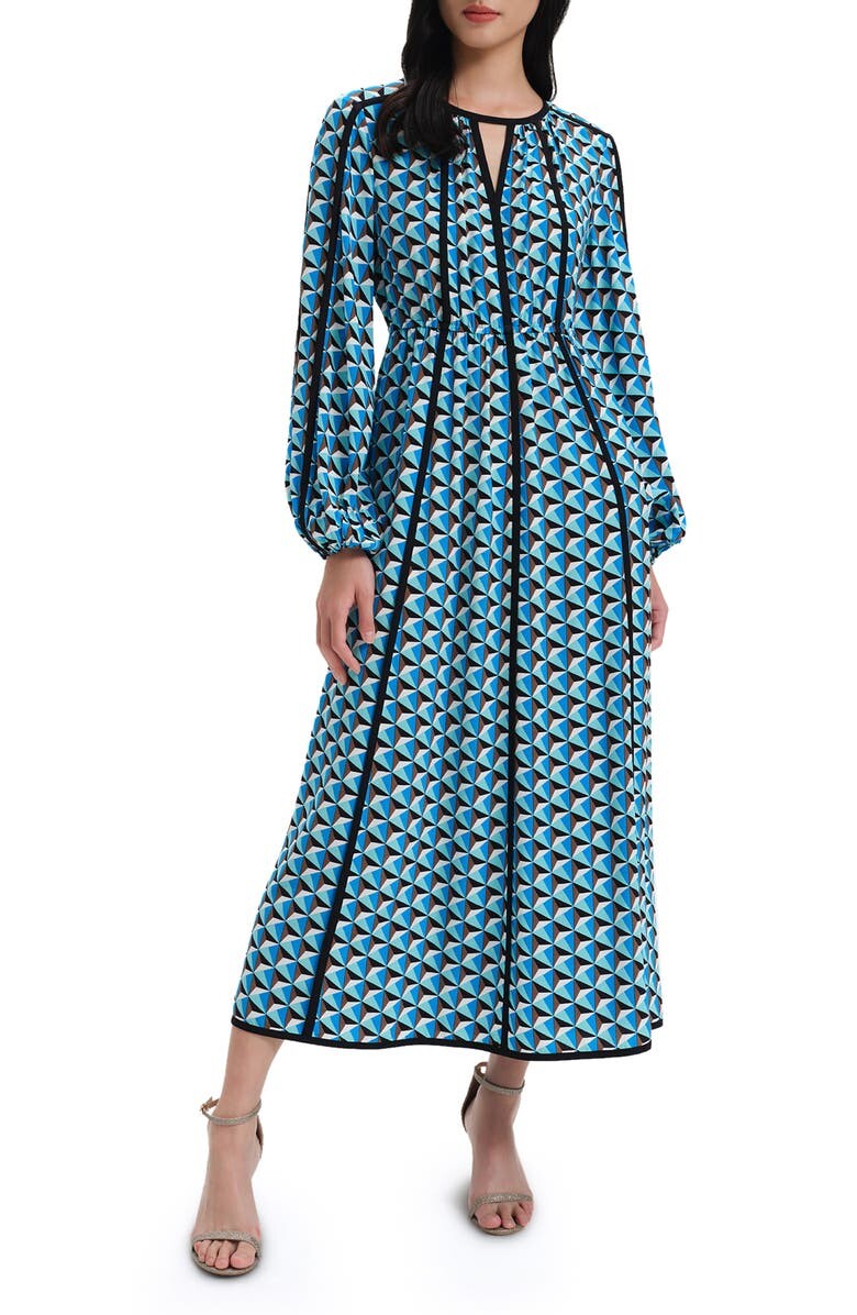 

Платье макси Scott с длинными рукавами DIANE VON FURSTENBERG